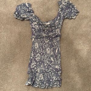 Sweetpot blue floral dress. Size US 2